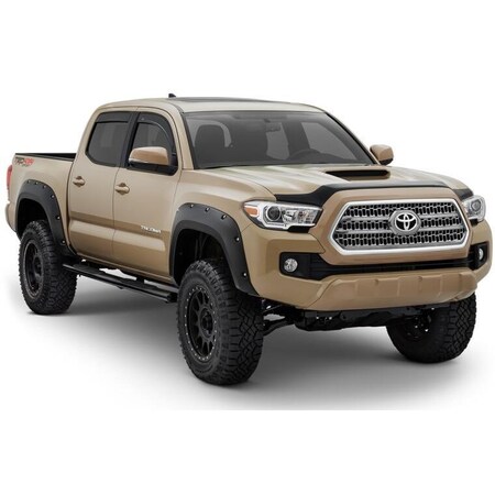 Bushwacker 16-18 TACOMA 60.5IN/73.7IN BED FENDER FLARES POCKET STYLE 4PC 30922-02
